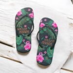 Chic Floral Flip Flop