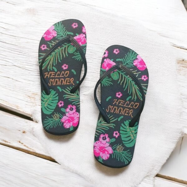 Chic Floral Flip Flop
