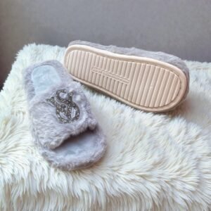 VS Fur Slides-Grey