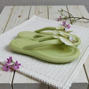 Flower Eva Flip Flop-Green