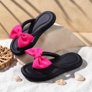 Tie Eva Slides-Black