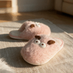 Furry Monster Mules-Pink