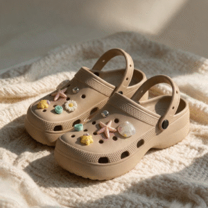 Star fish Clogs-Brown