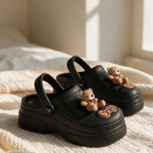 Bear Clogs-Black